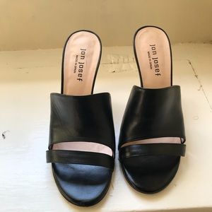 Jon Josef black slide sandal size 8:5